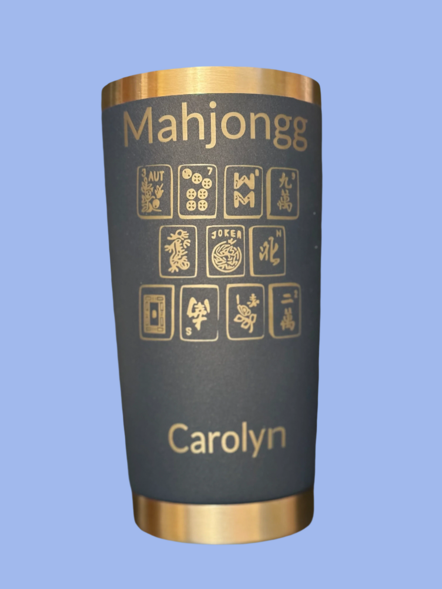 Custom Engraved Insulated 20 oz Stainless Steel Tumbler