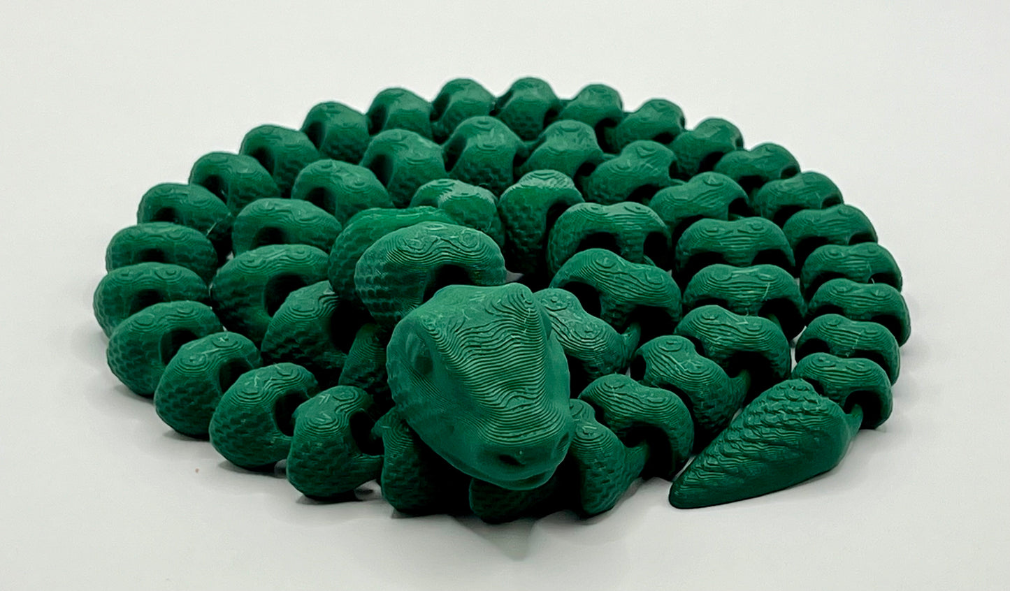 Articulated 3D printed Snake