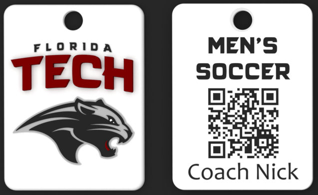 QR Code links to coach profile