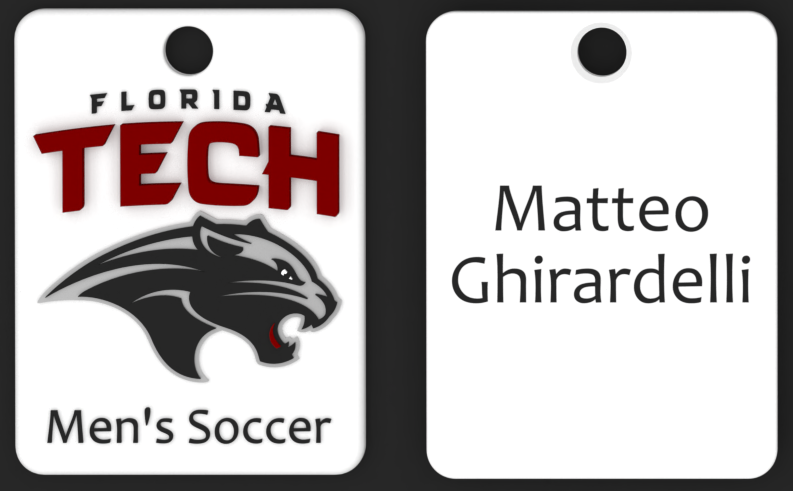 Florida Tech Athletics Approved Player Tag