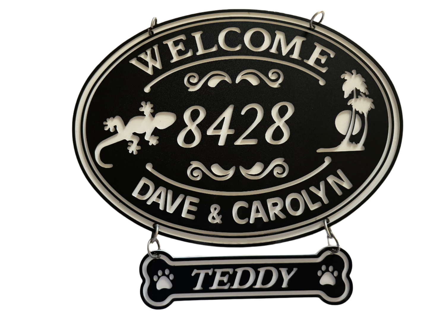 Custom Circle Yard Sign
