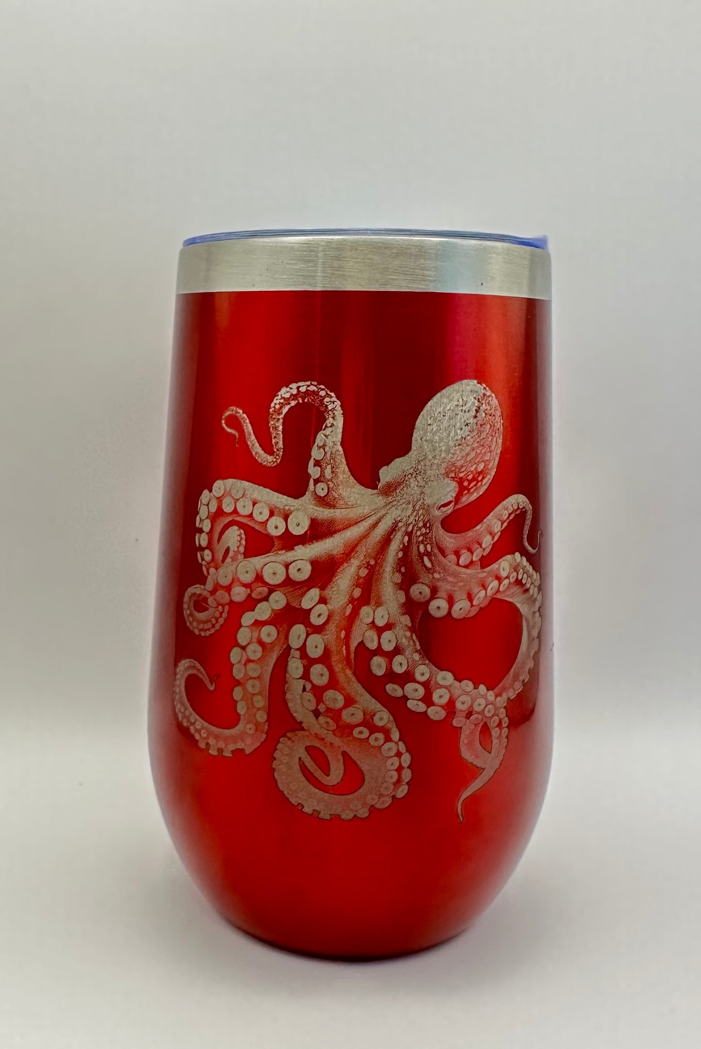 Personalized Octopus Wine Tumbler