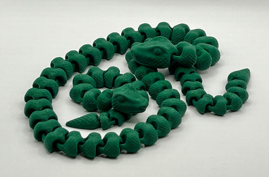 Articulated 3D printed Snake